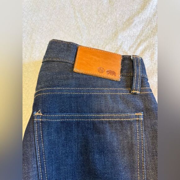 Taylor Stitch Size 31 Slim Jeans Rigid Organic blue Men Used - Picture 2 of 6